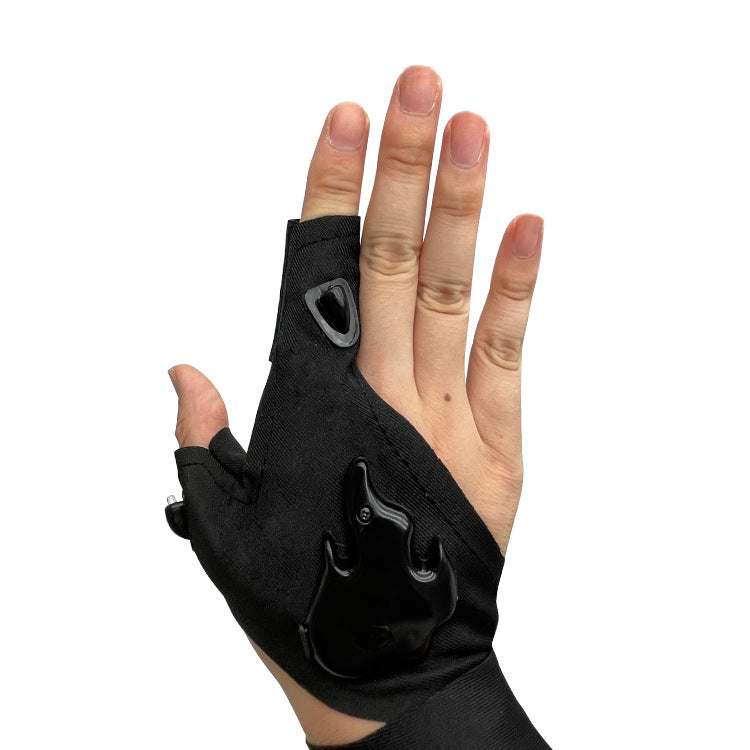 Led Light Charging Gloves High Elastic Non-slip