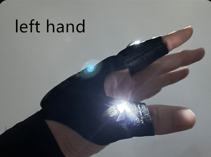 Led Light Charging Gloves High Elastic Non-slip